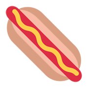 Émoji 🌭 Hot Dog sur Twitter Twemoji 13.0.1.