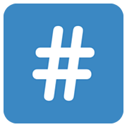 #️⃣ Emoji Teclas: # en Twitter Twemoji 13.0.1.