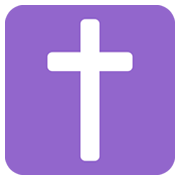 ✝️ Emoji römisches Kreuz Twitter Twemoji 13.0.1.