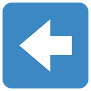 ⬅️ Emoji Flecha Hacia La Izquierda en Twitter Twemoji 13.0.1.
