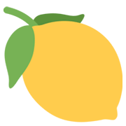🍋 Emoji Limão na Twitter Twemoji 13.0.1.