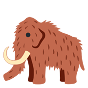 🦣 Emoji Mammut Twitter Twemoji 13.0.1.
