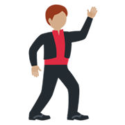 🕺🏽 Emoji Homem Dançando: Pele Morena na Twitter Twemoji 13.0.1.