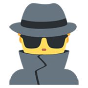 Emoji 🕵️‍♂️ Investigatore su Twitter Twemoji 13.0.1.