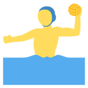 🤽‍♂️ Emoji Homem Jogando Polo Aquático na Twitter Twemoji 13.0.1.