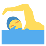 🏊‍♂️ Emoji Hombre Nadando en Twitter Twemoji 13.0.1.