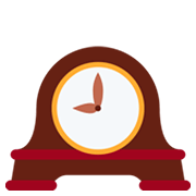 Emoji 🕰️ Orologio Da Mensola su Twitter Twemoji 13.0.1.