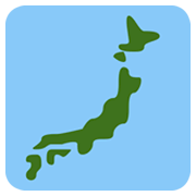 Emoji 🗾 Mappa Del Giappone su Twitter Twemoji 13.0.1.