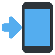 Emoji 📲 Telefono Cellulare Con Freccia su Twitter Twemoji 13.0.1.
