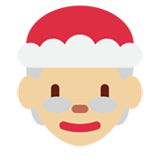 🤶🏼 Emoji Mamá Noel: Tono De Piel Claro Medio en Twitter Twemoji 13.0.1.