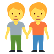🧑‍🤝‍🧑 Emoji Dos Personas Dándose La Mano en Twitter Twemoji 13.0.1.