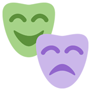 🎭 Emoji Máscaras De Teatro en Twitter Twemoji 13.0.1.