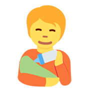 🧑‍🍼 Emoji Persona Que Alimenta Al Bebé en Twitter Twemoji 13.0.1.