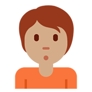 Emoji 🙎🏽 Persona Imbronciata: Carnagione Olivastra su Twitter Twemoji 13.0.1.