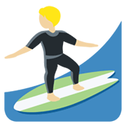 🏄🏼 Emoji Surfer(in): mittelhelle Hautfarbe Twitter Twemoji 13.0.1.
