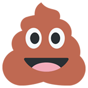 Emoji 💩 Cacca su Twitter Twemoji 13.0.1.