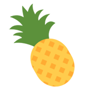 Émoji 🍍 Ananas sur Twitter Twemoji 13.0.1.