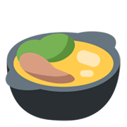 🍲 Emoji Topf mit Essen Twitter Twemoji 13.0.1.