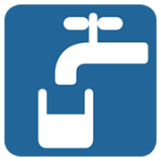 🚰 Emoji Agua Potable en Twitter Twemoji 13.0.1.