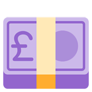 Emoji 💷 Banconota Sterlina su Twitter Twemoji 13.0.1.
