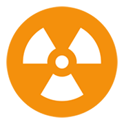 Emoji ☢️ Simbolo Della Radioattività su Twitter Twemoji 13.0.1.