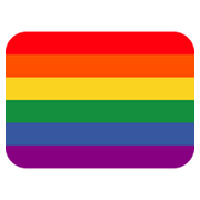 🏳️‍🌈 Emoji Bandeira Do Arco-íris na Twitter Twemoji 13.0.1.