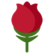 Emoji 🌹 Rosa su Twitter Twemoji 13.0.1.