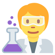 🧑‍🔬 Emoji Científico en Twitter Twemoji 13.0.1.