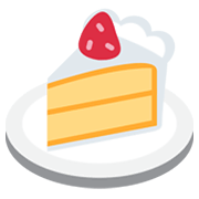 Émoji 🍰 Gâteau Sablé sur Twitter Twemoji 13.0.1.