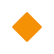 Emoji 🔸 Rombo Arancione Piccolo su Twitter Twemoji 13.0.1.