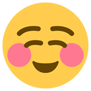 ☺️ Emoji lächelndes Gesicht Twitter Twemoji 13.0.1.