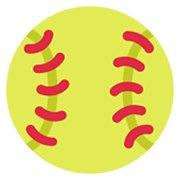 🥎 Emoji Pelota De Softball en Twitter Twemoji 13.0.1.