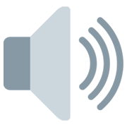 🔊 Emoji Lautsprecher mit hoher Lautstärke Twitter Twemoji 13.0.1.