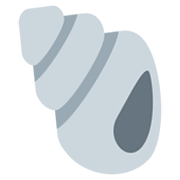 Emoji 🐚 Conchiglia su Twitter Twemoji 13.0.1.