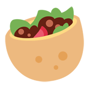 Émoji 🥙 Kebab sur Twitter Twemoji 13.0.1.