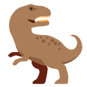 🦖 Emoji T-rex en Twitter Twemoji 13.0.1.