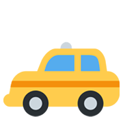 Emoji 🚕 Taxi su Twitter Twemoji 13.0.1.