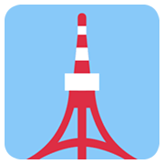 🗼 Emoji Torre De Tóquio na Twitter Twemoji 13.0.1.