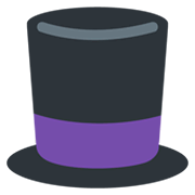 🎩 Emoji Sombrero De Copa en Twitter Twemoji 13.0.1.
