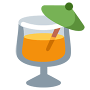 Émoji 🍹 Cocktail Tropical sur Twitter Twemoji 13.0.1.