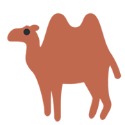 🐫 Emoji Camelo Com Duas Corcovas na Twitter Twemoji 13.0.1.