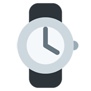 ⌚ Emoji Reloj en Twitter Twemoji 13.0.1.