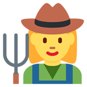 👩‍🌾 Emoji Agricultora en Twitter Twemoji 13.0.1.