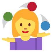 🤹‍♀️ Emoji Mujer Haciendo Malabares en Twitter Twemoji 13.0.1.