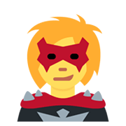 Emoji 🦹‍♀️ Supercattiva su Twitter Twemoji 13.0.1.