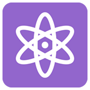 Emoji ⚛️ Simbolo Dell’atomo su Twitter Twemoji 13.0.
