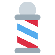 Emoji 💈 Barbiere su Twitter Twemoji 13.0.