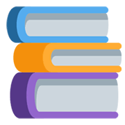 Emoji 📚 Libri su Twitter Twemoji 13.0.