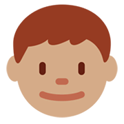 👦🏽 Emoji Junge: mittlere Hautfarbe Twitter Twemoji 13.0.