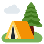 Émoji 🏕️ Camping sur Twitter Twemoji 13.0.
